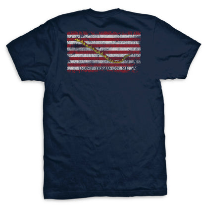 Coast Guard First Jack Flag T-Shirt