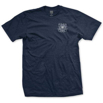 Coast Guard First Jack Flag T-Shirt